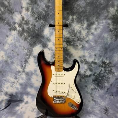 Vintage 1990 Harmony Since 1892 Model H-80T Strat Style Electric Guitar Pro Setup Original Korea image 1