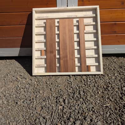 3U Walnut Rack Blank image 1
