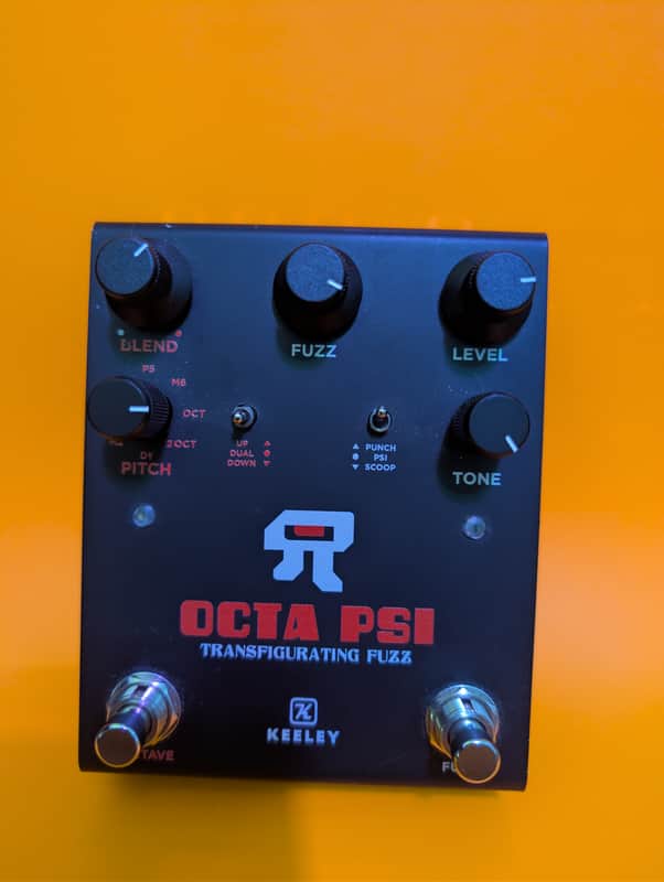 Immagine Keeley Octa Psi Transfigurating Fuzz 2024 - Black - 1