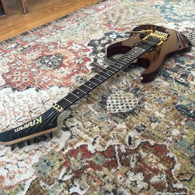 Kramer Imperial Vs. Ibanez RG570 Custom Shredder w/ Gig Bag image 8