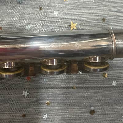 Powell Vintage Heavy Wall Commercial Flute 1980 - Silver Serial #5936 image 5