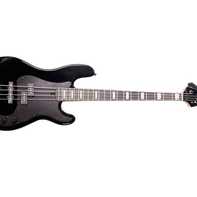 Lakland Skyline 44-64 GZ, Gloss Black / Ebony /Geezer Butler EMG's 9.9 LBS *IN STOCK* image 6