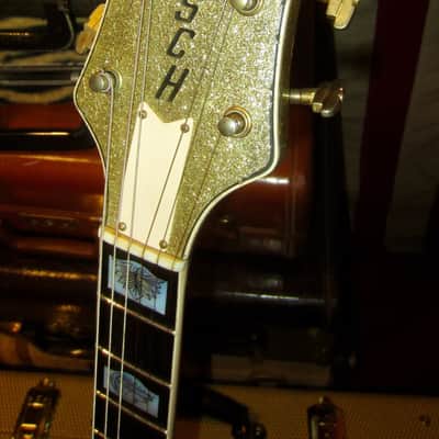 2024 Gretsch USA Custom Shop G6199-BB Billy Bo Master Build Gold Sparkle image 3