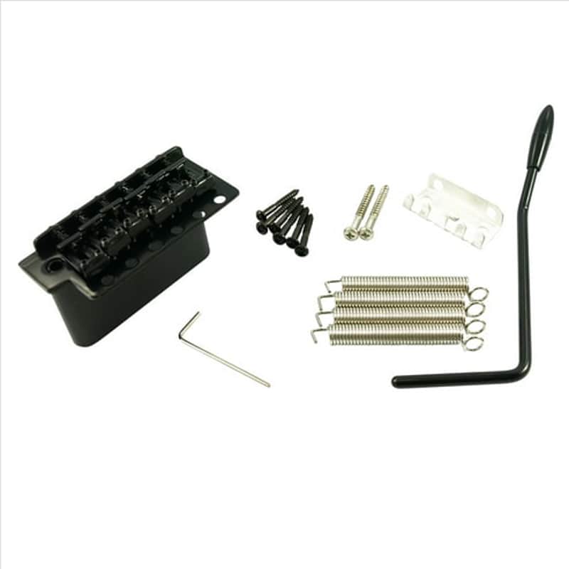 Wilkinson 6 Hole Tremolo Black image 1