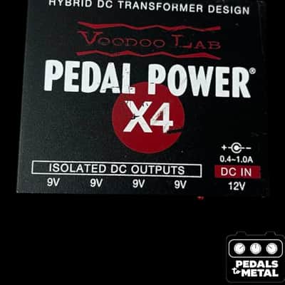 Voodoo Lab Pedal Power X4 2010s - Black - X18716 image 1