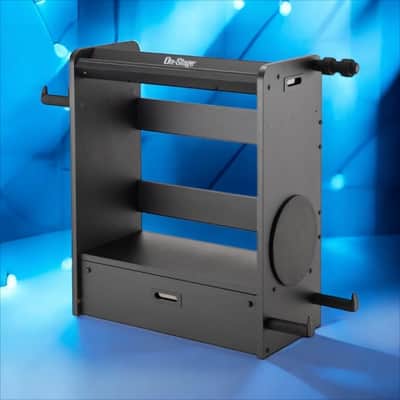 On-Stage GWS5000B Guitar Workstation – Black | GWS5000B Guitar Stand & Workstation image 6