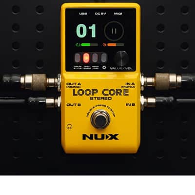 NuX Loopcore Stereo Looper Effects Pedal image 3