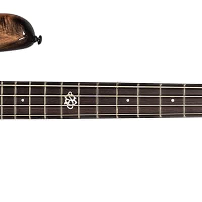Spector NS Ethos 4 Bass Guitar - Super Faded Black Gloss with Gig Bag image 1