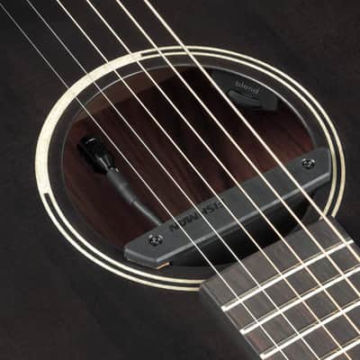 Ibanez JGM5-BSN Jon Gomm Signature Acoustic Guitar 6-String - Black Satin Top / Natural High Gloss Back and Sides + Gig image 5