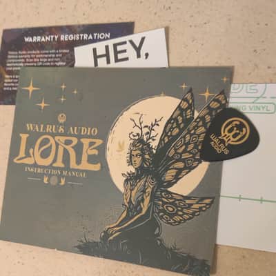 NEW Walrus Audio Lore Reverse Soundscape Generator 2022 - Present - Muted Green / Dark Green Fairy image 9