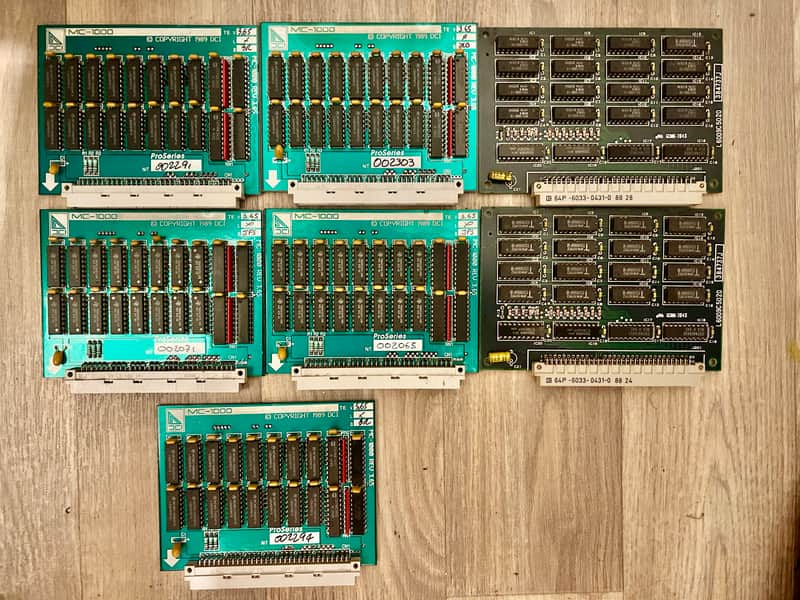 Akai S1000 1100 Memory image 1