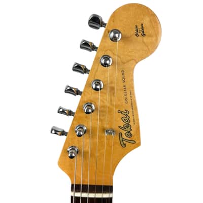 Tokai Goldstar Sound Stratocaster 1981 - Dark Red Sunburst image 9