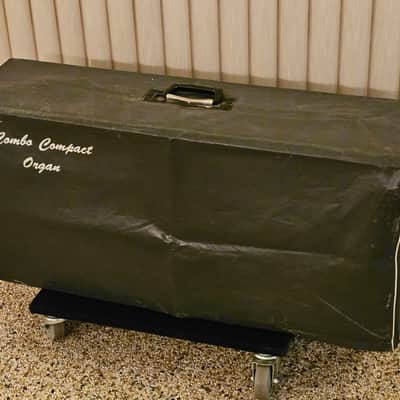 Farfisa Combo Compact 61-Key Organ 1964 - 1968 - Gray with Black-White / White-Black Keys image 9