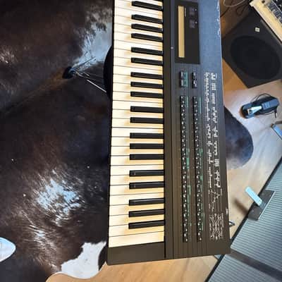 Yamaha DX7IID 16-Voice Synthesizer 1986 - 1989 - Black image 4