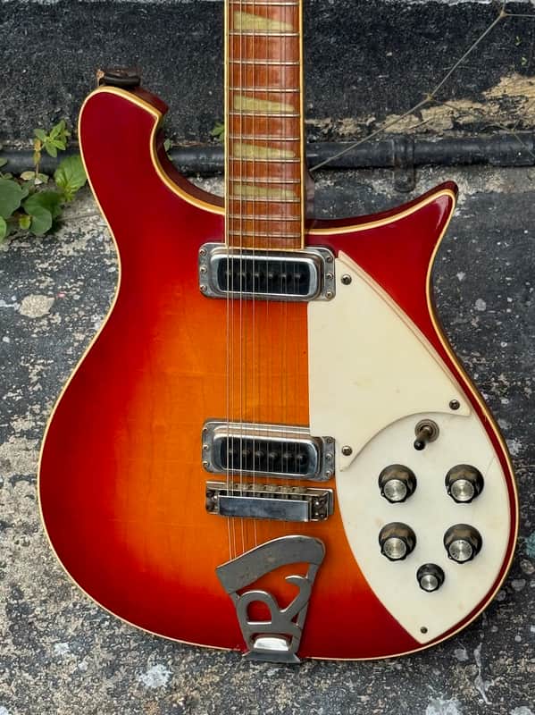 Rickenbacker 620/12 12-string 1980 - beautiful Fireglo example like Mike Campbell played forever ! image 1
