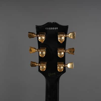 2006 Gibson Les Paul Custom Black Beauty Left Handed *Headstock Repair* image 12