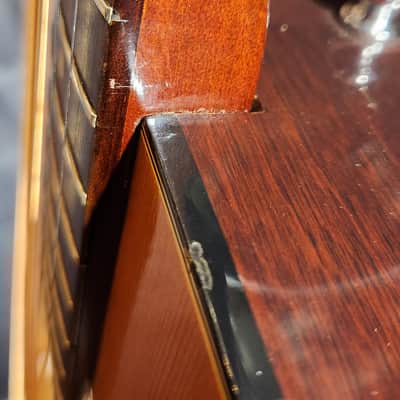 Vintage 1970s MIJ Epiphone FT-140 Bolt-On Dreadnought Acoustic Natural image 17