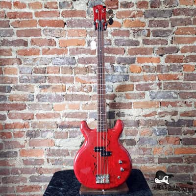 Lotus / Aria Pro II / Matsumoku MIJ Neck-Thru Double Cut Electric Bass  (1970s, Custom Poly Dip) image 19