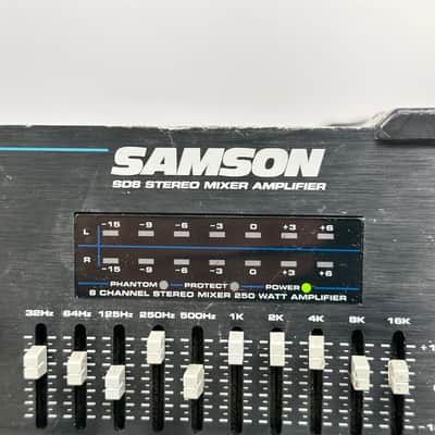 Samson SD8 8-Channel Stereo Powered Mixer with DSP image 3