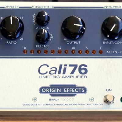 Origin Effects Cali76-TX Number Serial Number 007 with Transformer As new in Box image 4