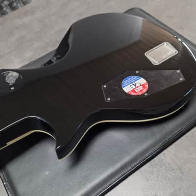 ESP Eclipse E-II QM AAA Quilt Top Custom Pickup LP Singlecut Guitar MIJ Japan See Through Black Cherry Sunburst image 14