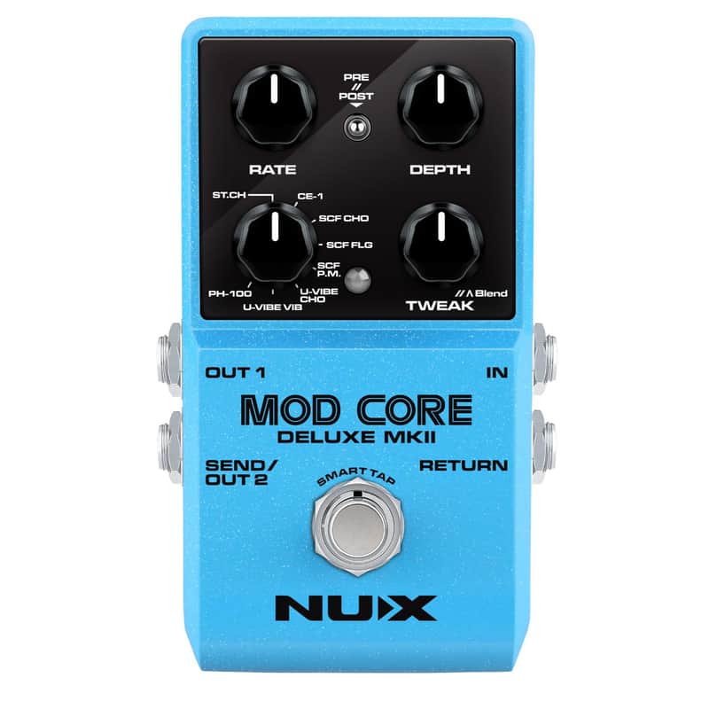 NUX Mod Core Deluxe mkII Multi-Modulation Pedal w/ Smart Tap Tempo image 1
