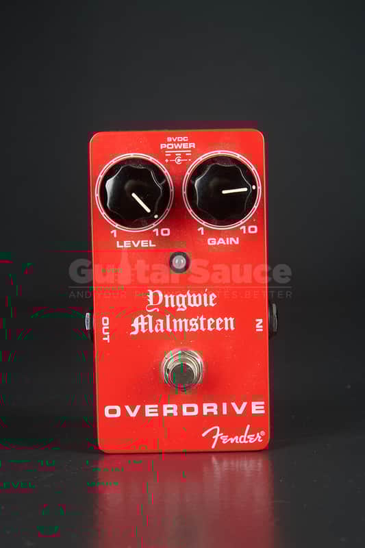 Fender YNGWIE MALMSTEEN overdrive