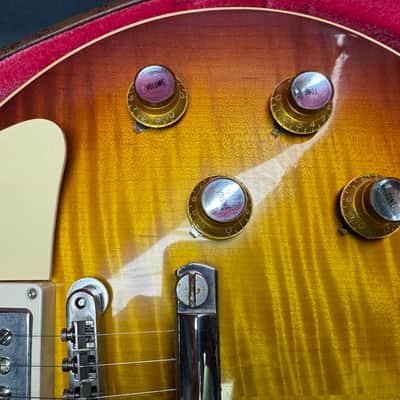 Gibson Custom Shop 60th Anniversary '60 Les Paul Standard Reissue V2 2020 - #001591 Tomato Soup Burst image 5