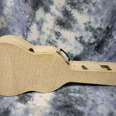 Vintage 1967 Silvertone Classical Guitar Model 660 Kay Built Natural New Strings Original Hard Shell Case image 14