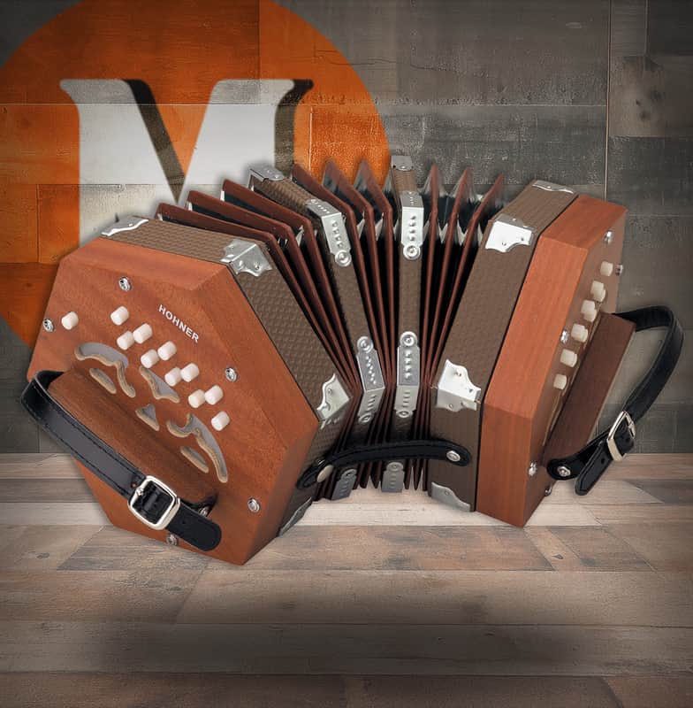 Hohner Concertina Accordion 20 Key - C (D40) image 1