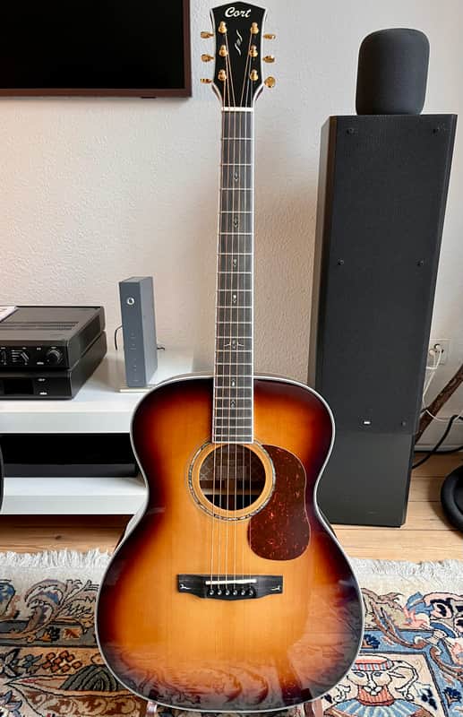 Cort Gold O8 - OM - Mint - Torrified Top - All Solid Pau Ferro Back and Sides image 1