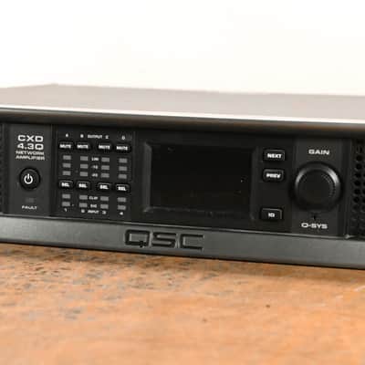 QSC CXD4.3Q 4-Channel Network Amplifier CG01QK2 image 3