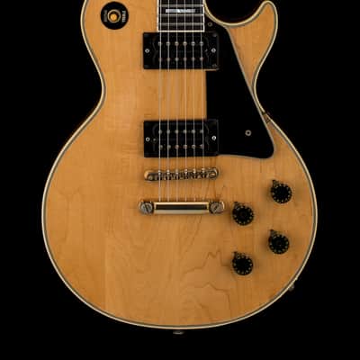 1974 Gibson Les Paul Custom - Natural #82933 with Original Hard Case image 1