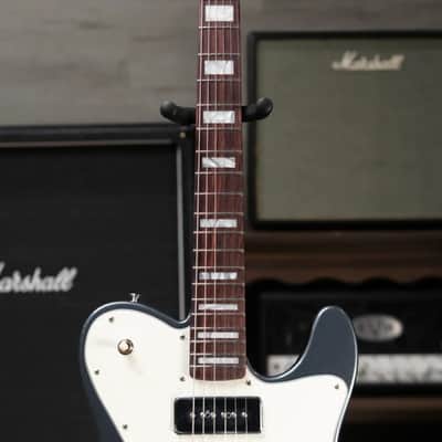 Fender Limited Edition Chris Shiflett Cleaver Telecaster Deluxe - Charcoal Frost Metallic with Hardshell Case - Floor Demo image 4