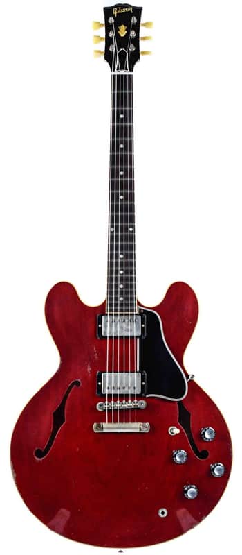Gibson 1961 ES335 Reissue Sixties Cherry Heavy Aged image 1