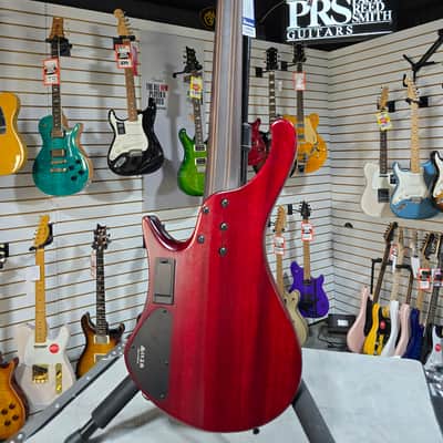 *New - Open Box* Ibanez EHB Ergonomic Headless 5-string Bass Guitar - Stained Wine Red Low Gloss w/Gig Bag #914 image 9