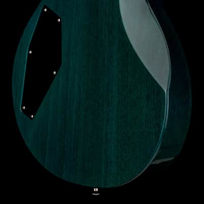 ESP Eclipse USA Mahogany - See-Thru Aqua #26527 image 9