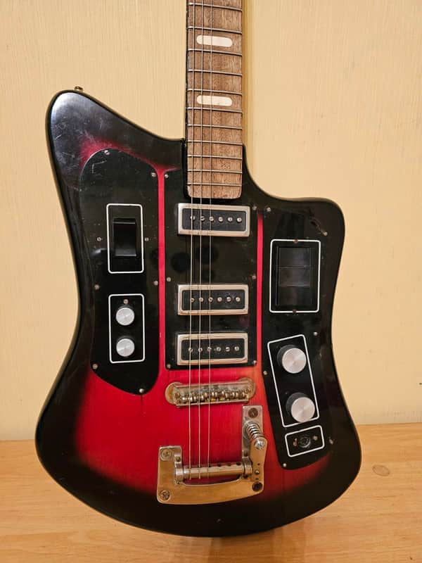 Formanta USSR Soviet Electric Guitar With Fuzz Vintage image 1