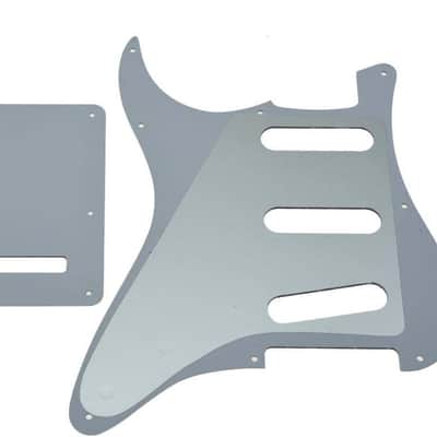 11 Hole Strat SSS 3D Printed plastic pickguard ST Back Plate Trem Cover image 2