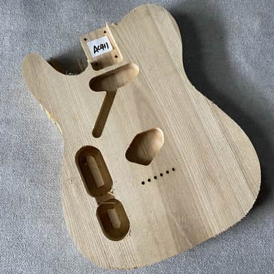 Unfinished Alder Wood Guitar Telecaster Tele Style Body image 1