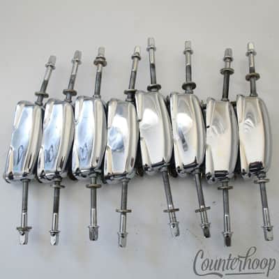 Pearl 8x Snare Drum Metric Lugs+Tension T-Rods Vintage60s Japan Slingerland-Copy image 1