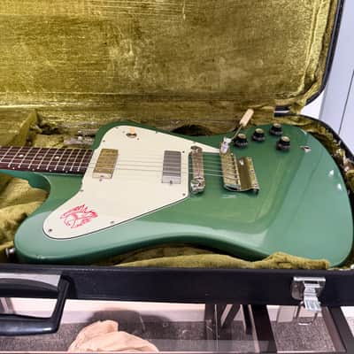 Vintage!  1967 Gibson Firebird Non-Reverse - Inverness Green Refinish image 3
