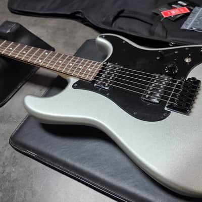 Fender Boxer Series Stratocaster MIJ BRAND NEW 2020 Porsche Inca Silver HH Japanese MJ Made in Japan Super Strat Coil Tap Gotoh Vintage 80s Reissue Black Headstock Guitar image 6