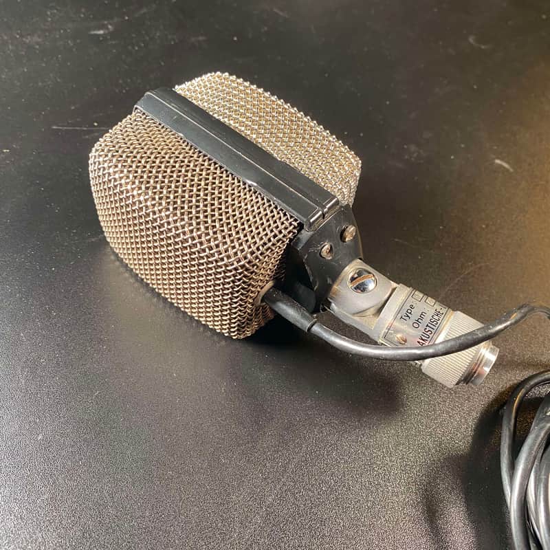 AKG D-12 Cardioid Dynamic Microphone 200ohm Vintage 1960s image 1