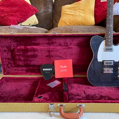 Fender Limited Edition Japanese Black Sparkle Domestic Only FSR 1960's Custom Telecaster Alder/Rosewood MIJ Japan w/ HSC image 16