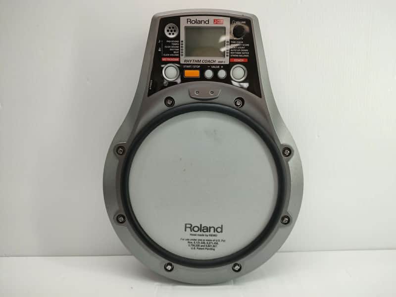 Roland RMP-5 Rhythm Coach 5" Practice Pad 2010s - Black/Silver image 1