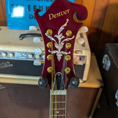 Denver F-Style Mandolin w/Gig Bag & Strap - Sunburst (Used) image 3