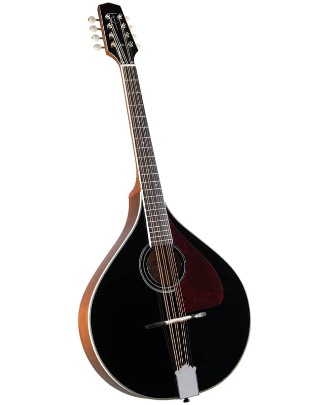 Trinity College TM-325B Standard Celtic Octave Mandolin – Black Top image 1