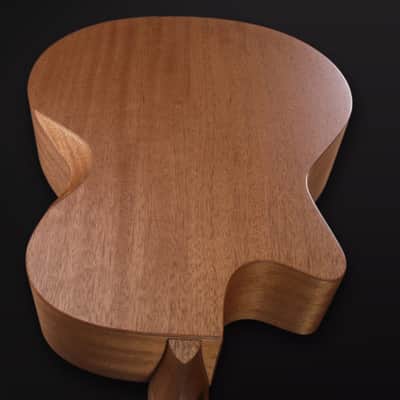 2025 NEW NECK Furch Violet Deluxe D-EM a Engelmann Spruce / African Mahogany with Case CNR SYSTEM ACTIVE image 9