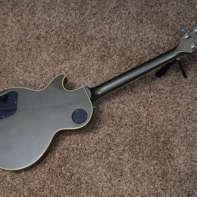 Video! 1986 Gibson Les Paul Custom Charcoal Metallic / Gun Metal Grey image 13